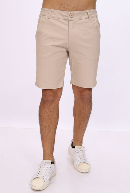 BERMUDA JERAOUS DRILL DE HOMBRE Beige