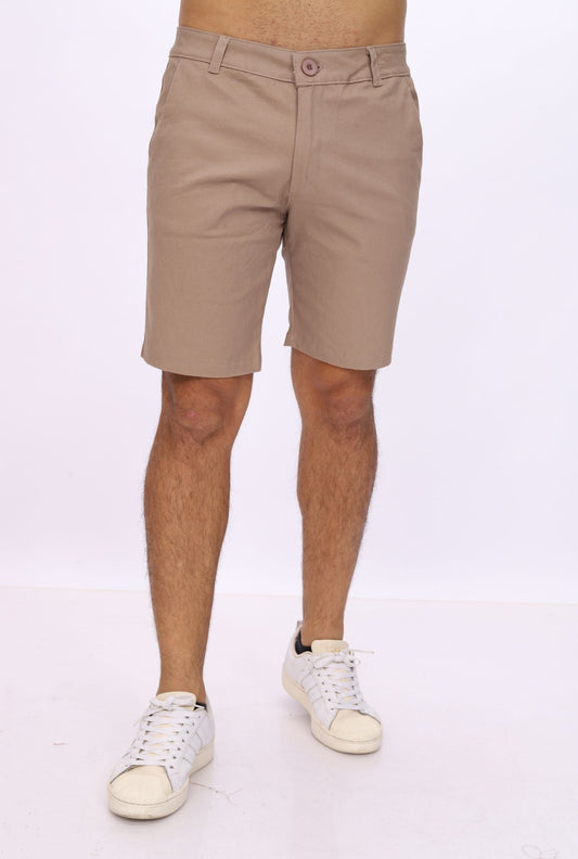 BERMUDA JERAOUS DRILL DE HOMBRE Taupe