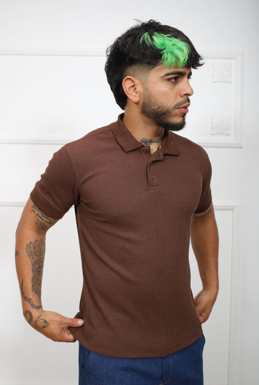 POLO C/CAMISA WAFER JERAOUS MANGA CORTA