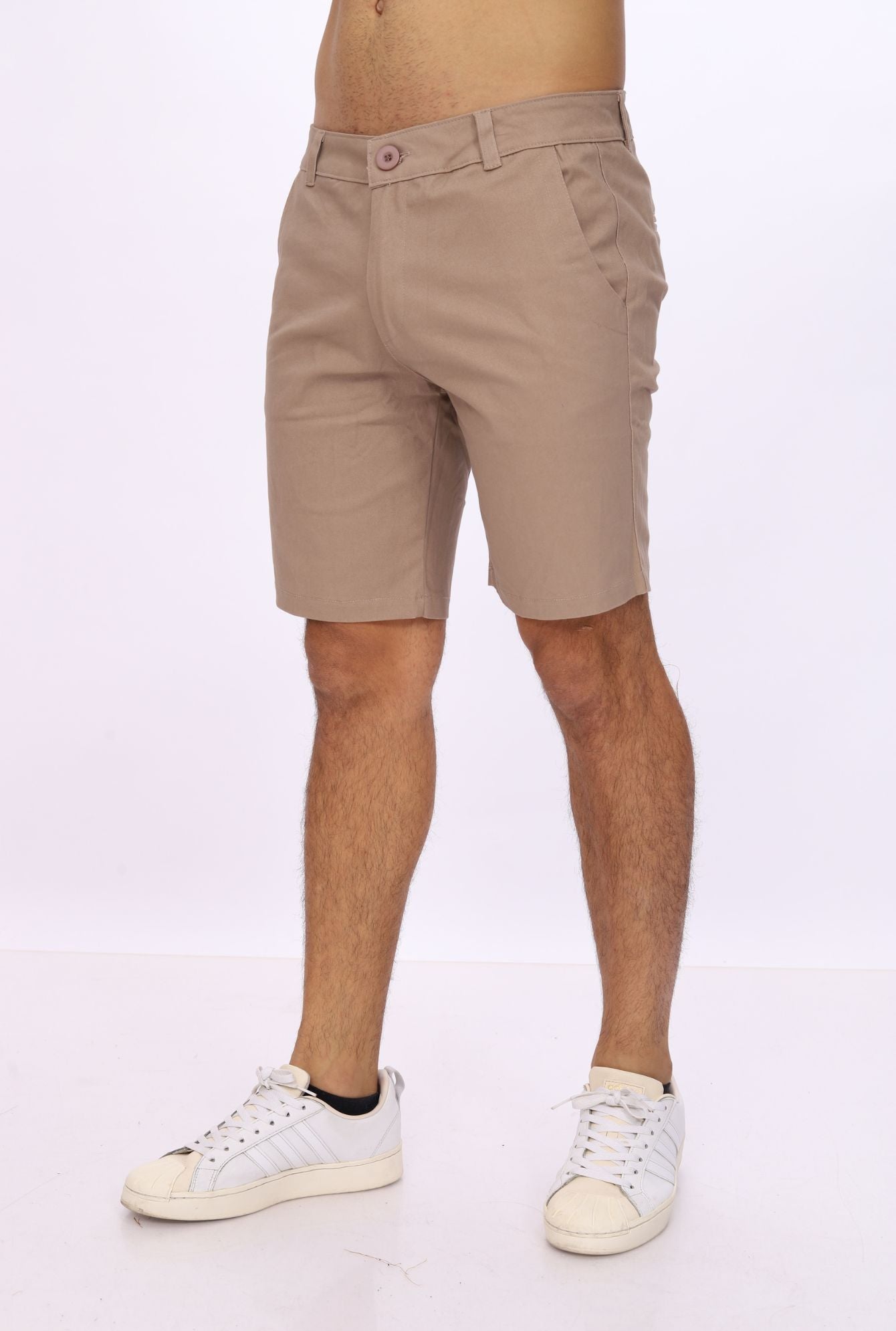 BERMUDA JERAOUS DRILL DE HOMBRE Taupe