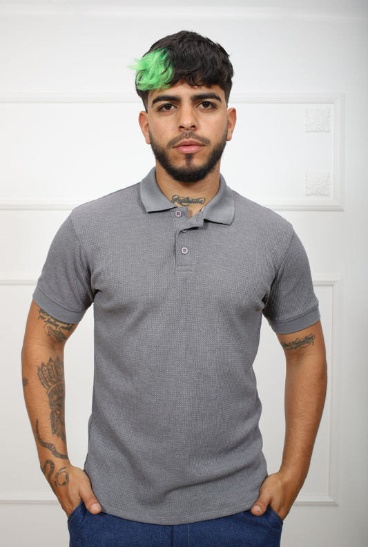 POLO C/CAMISA WAFER JERAOUS MANGA CORTA