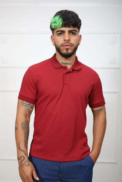 POLO C/CAMISA WAFER JERAOUS MANGA CORTA