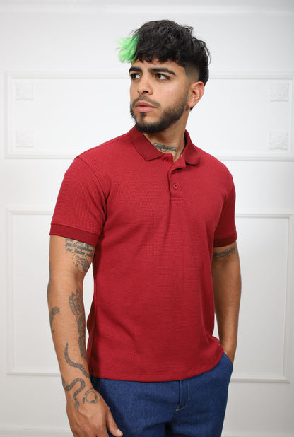 POLO C/CAMISA WAFER JERAOUS MANGA CORTA