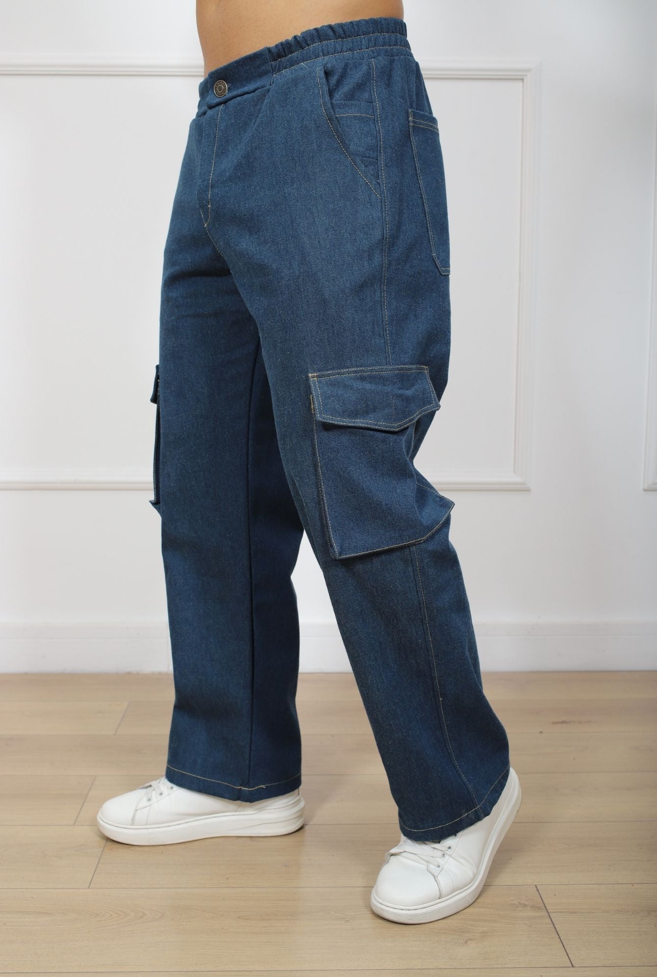 PANTALON JEANS CARGO JERAOUS BAGGY