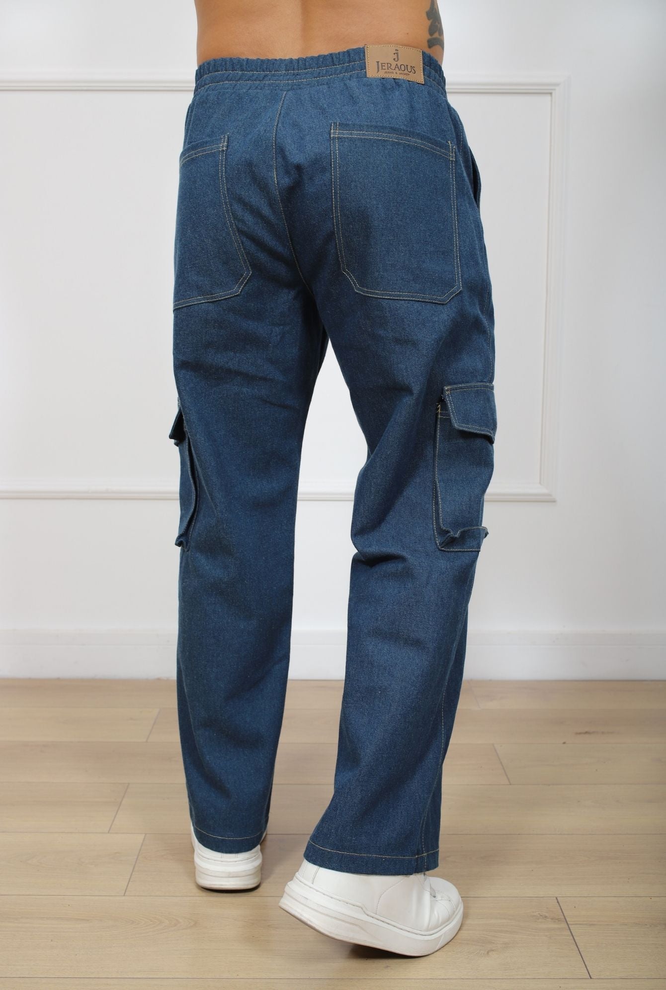 PANTALON JEANS CARGO JERAOUS BAGGY