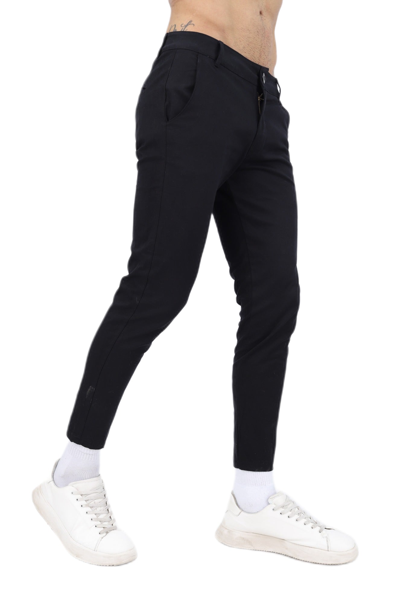 pantalón JERAOUS drill strech Negro