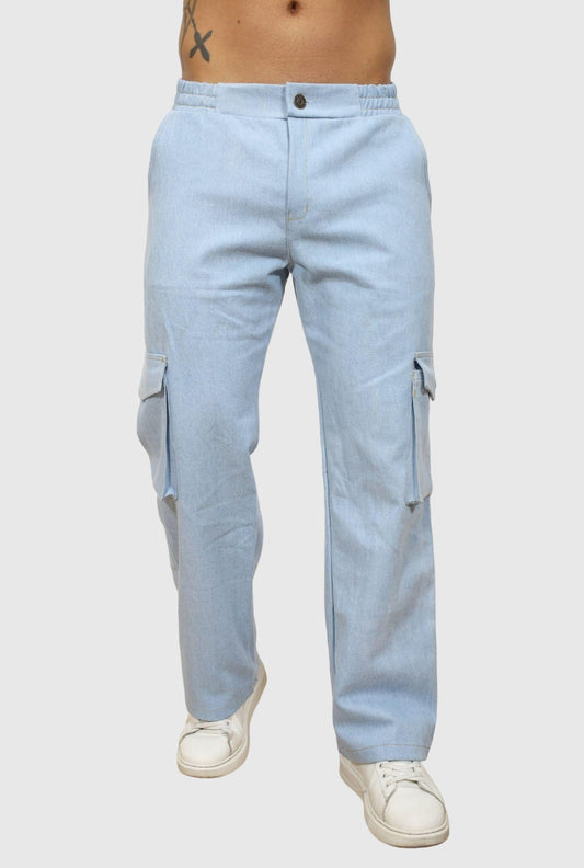 PANTALON JEANS CARGO JERAOUS BAGGY